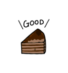 ケーキの日常ゆるスタンプ（個別スタンプ：8）