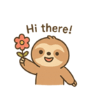 happyなまけものくん（個別スタンプ：1）