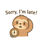 happyなまけものくん（個別スタンプ：7）