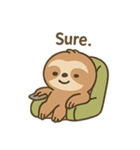 happyなまけものくん（個別スタンプ：17）