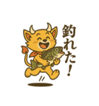 デビルハニ！ブラックバス釣り（個別スタンプ：8）