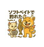 デビルハニ！ブラックバス釣り（個別スタンプ：22）