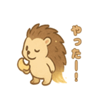 ほうき星ハリネズミ☆（個別スタンプ：14）