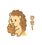ほうき星ハリネズミ☆（個別スタンプ：16）