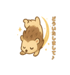 ほうき星ハリネズミ☆（個別スタンプ：18）