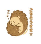 ほうき星ハリネズミ☆（個別スタンプ：22）