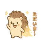 ほうき星ハリネズミ☆（個別スタンプ：23）