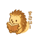 ほうき星ハリネズミ☆（個別スタンプ：32）