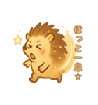 ほうき星ハリネズミ☆（個別スタンプ：35）