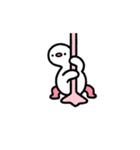 動く！フラミンゴの赤ちゃん（個別スタンプ：5）
