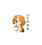 ビーグル犬ヤマトの日常（個別スタンプ：2）