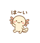 きゅん連発！ウーパきゅんの毎日スタンプ（個別スタンプ：12）