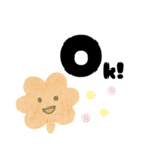 【やさしい日常】クローバーのひとこと（個別スタンプ：2）