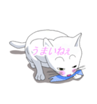 はらぺこおねだりねこ（個別スタンプ：21）