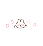 うさぎの気持ちを伝える省スペース2（個別スタンプ：24）