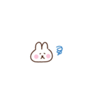 うさぎの気持ちを伝える省スペース2（個別スタンプ：30）