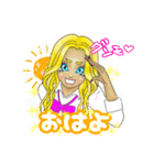 ギャル超かわいいスタンプ（個別スタンプ：2）
