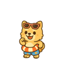 ちびっこまいぬ（個別スタンプ：3）
