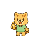 ちびっこまいぬ（個別スタンプ：5）