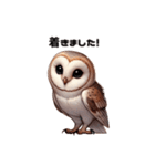 メンフクロウ日本語ver（個別スタンプ：24）