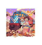 ロマンティック鉄道2025❤️19（個別スタンプ：1）