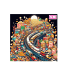 ロマンティック鉄道2025❤️19（個別スタンプ：5）