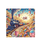 ロマンティック鉄道2025❤️19（個別スタンプ：6）