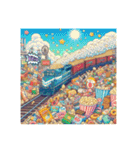 ロマンティック鉄道2025❤️19（個別スタンプ：7）