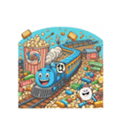 ロマンティック鉄道2025❤️19（個別スタンプ：11）