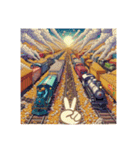 ロマンティック鉄道2025❤️19（個別スタンプ：13）