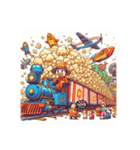 ロマンティック鉄道2025❤️19（個別スタンプ：18）