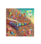 ロマンティック鉄道2025❤️19（個別スタンプ：20）