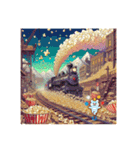 ロマンティック鉄道2025❤️19（個別スタンプ：21）