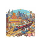 ロマンティック鉄道2025❤️19（個別スタンプ：23）