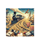ロマンティック鉄道2025❤️19（個別スタンプ：24）