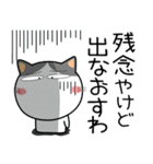 ハチワレ猫★お買い物（個別スタンプ：12）