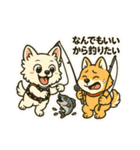 デビルHANIの釣り大好きスタンプ（個別スタンプ：24）