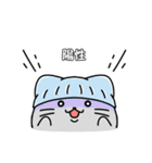 【強がり編】ガン患者にゃん（個別スタンプ：5）