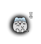 【強がり編】ガン患者にゃん（個別スタンプ：8）