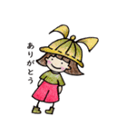 おかっぱ頭のバニーちゃん2（個別スタンプ：6）