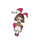 おかっぱ頭のバニーちゃん2（個別スタンプ：14）