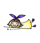 おかっぱ頭のバニーちゃん2（個別スタンプ：16）