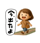 元気なママさん（個別スタンプ：4）