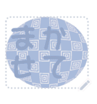日本の和柄 メッセージ スタンプ D115（個別スタンプ：2）