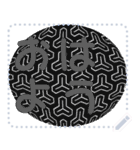 日本の和柄 メッセージ スタンプ D116（個別スタンプ：5）