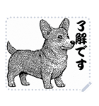 犬の メッセージ スタンプ 10（個別スタンプ：8）