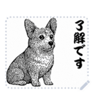 犬の メッセージ スタンプ 10（個別スタンプ：10）