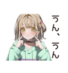 ゆるパーカーちゃんの観戦日記（個別スタンプ：12）