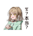 ゆるパーカーちゃんの観戦日記（個別スタンプ：39）