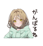 ゆるパーカーちゃんの観戦日記（個別スタンプ：40）